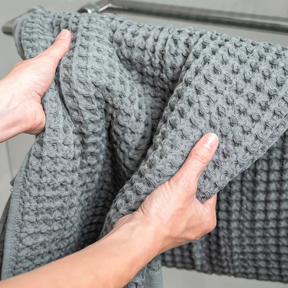 Zilveren luxe badhanddoek | Ultra zacht & absorberend