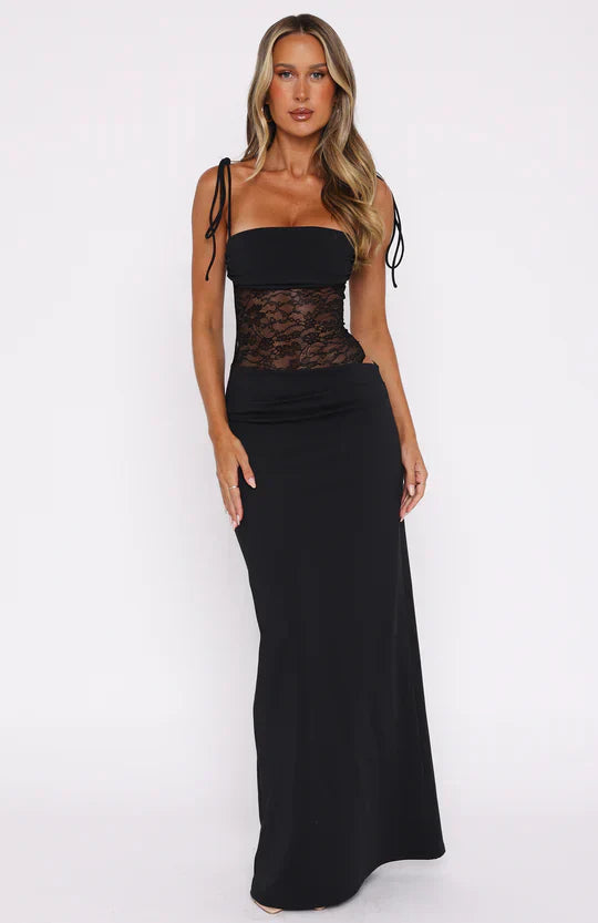 Trendy Maxi Jurkje met Elegante Snit en Comfy Pasvorm voor Elke Gelegenheid