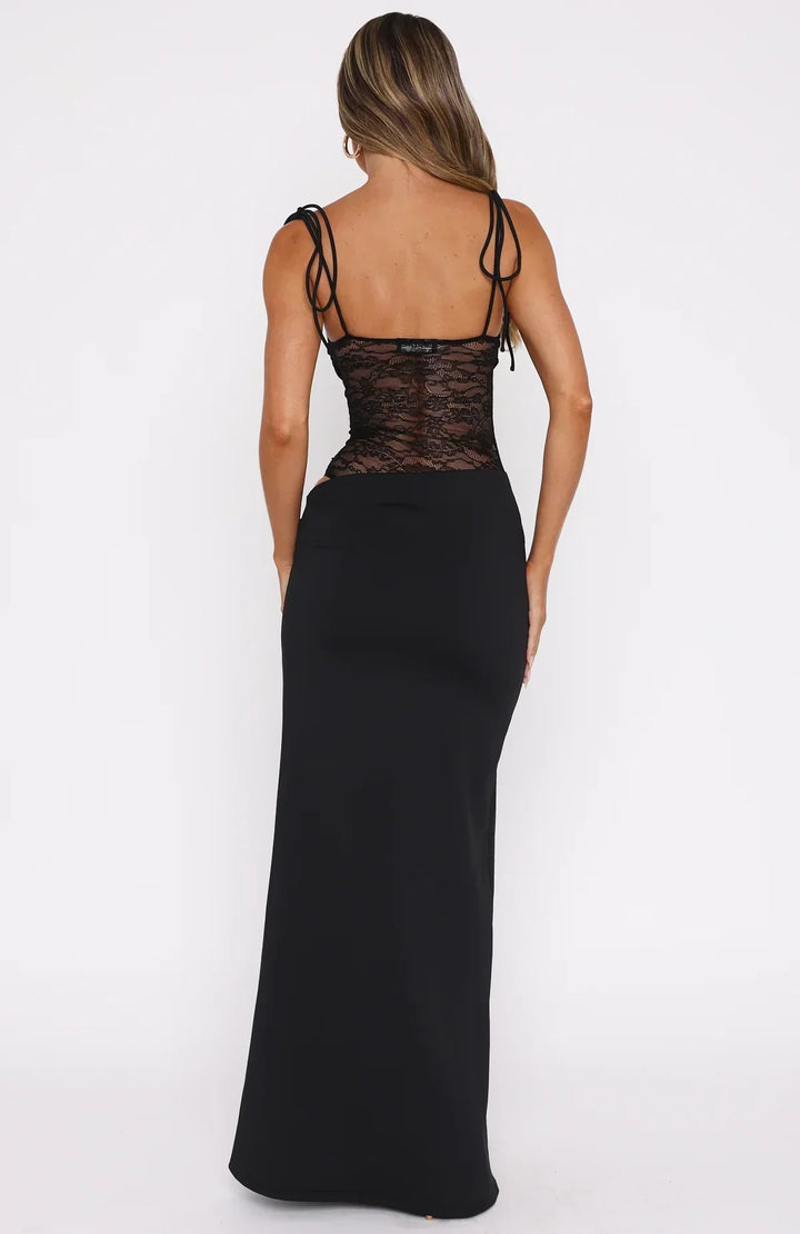 Trendy Maxi Jurkje met Elegante Snit en Comfy Pasvorm voor Elke Gelegenheid