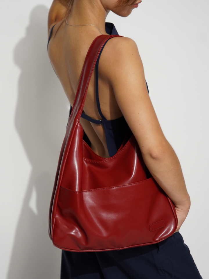 Leren tas Elena vrouw Ruim & Elegant