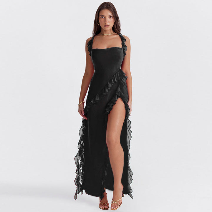 Ariella Elegante damesjurk met ruches en luchtig ontwerp | Feestelijk & figuurflatterend