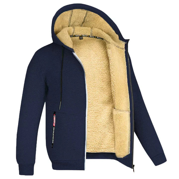 Tommy | Zip-up fleece hoodie