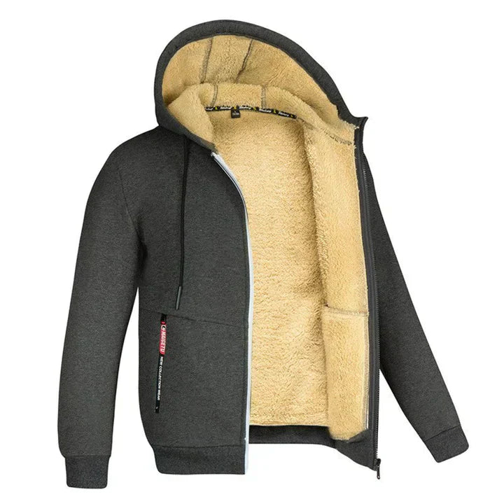 Tommy | Zip-up fleece hoodie