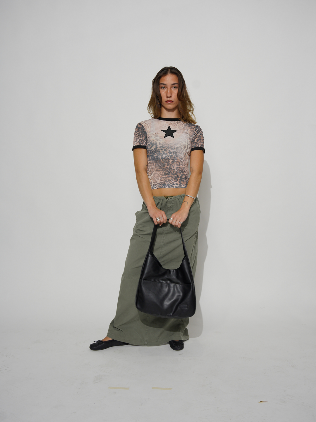 Leren tas Elena vrouw Ruim & Elegant
