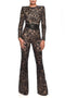 Lynn Dames Spitzen-Jumpsuit Slim | Elegant, Figuuraccentuerend, Veelzijdig