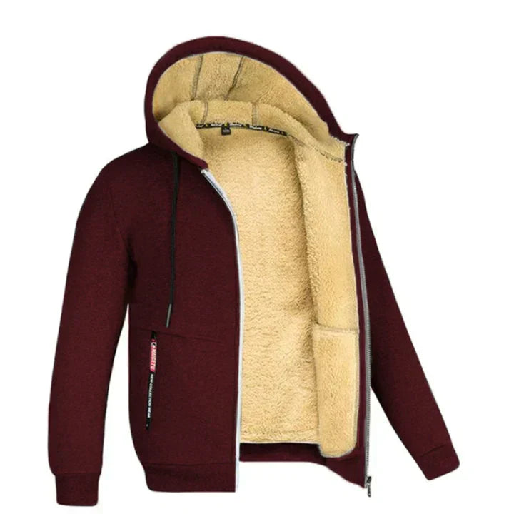 Tommy | Zip-up fleece hoodie