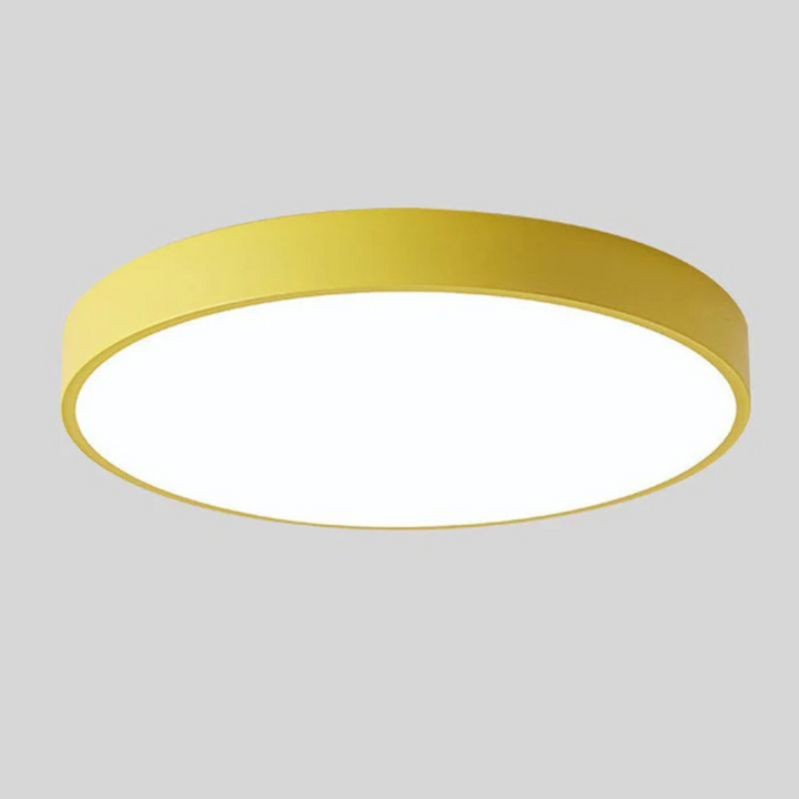 Delos - Scandinavische Houten LED Plafondlamp