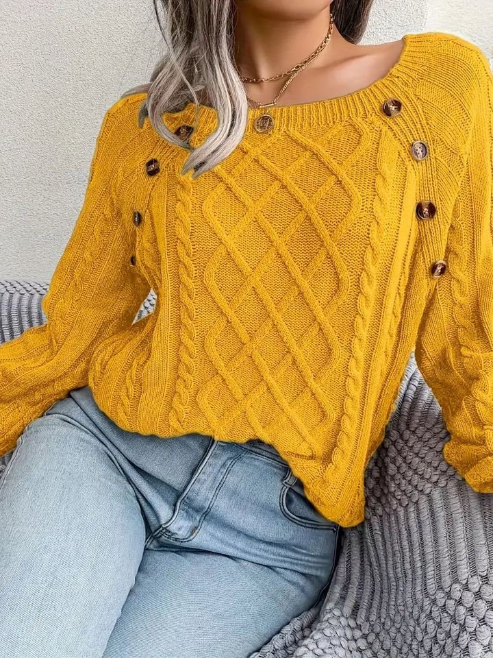 Aldara | Elegante Trui voor Dames, Veelzijdig en Comfortabel, Verfijnd Ontwerp voor Elegantie Elke Dag