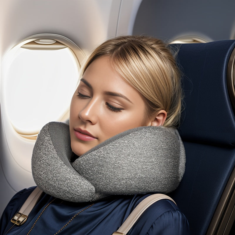 ComfyTravel traagschuim reiskussen Soft Grey | Comfort & Ondersteuning