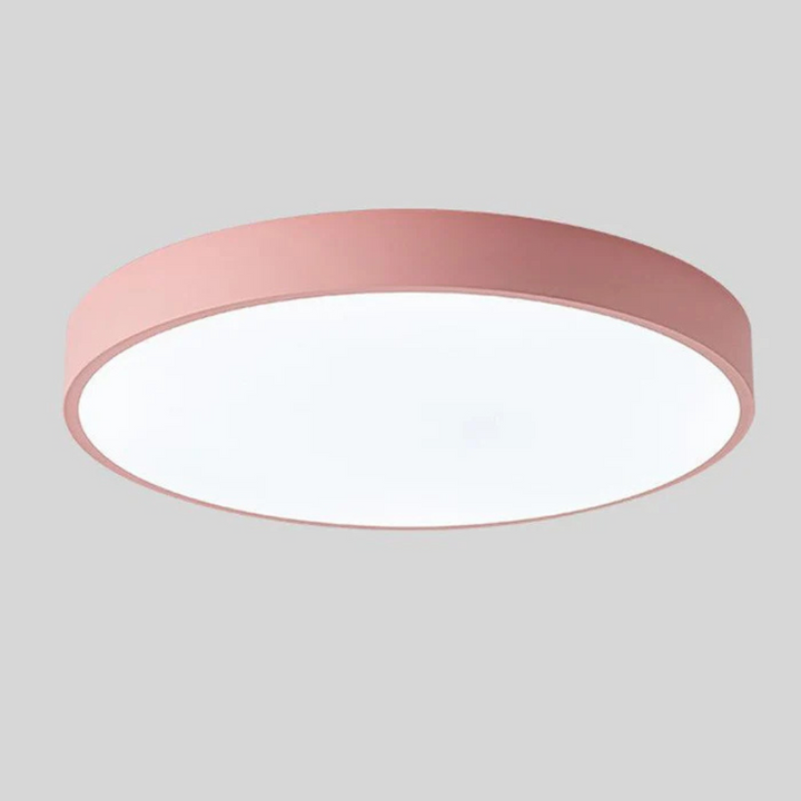 Delos - Scandinavische Houten LED Plafondlamp