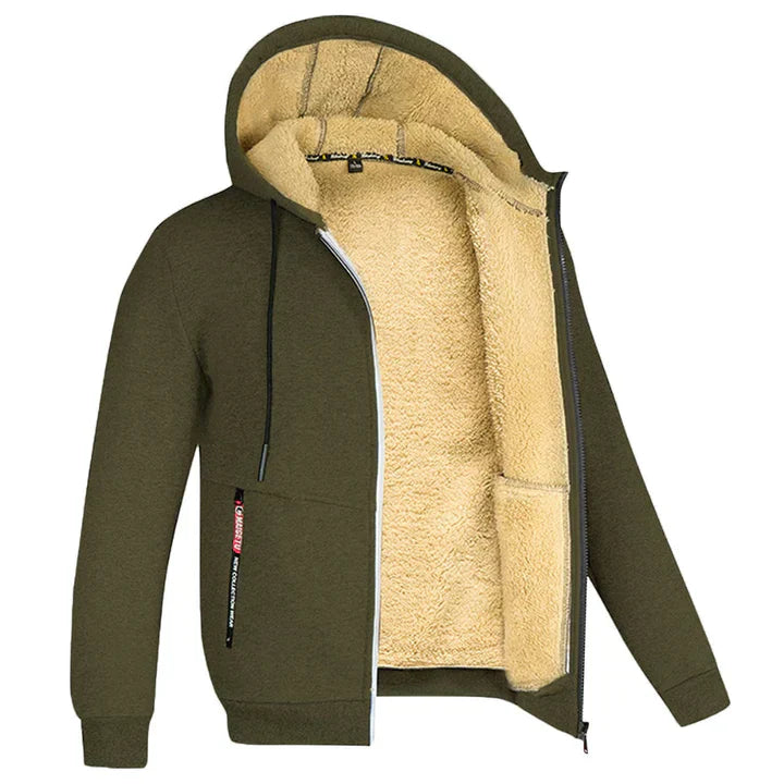 Tommy | Zip-up fleece hoodie
