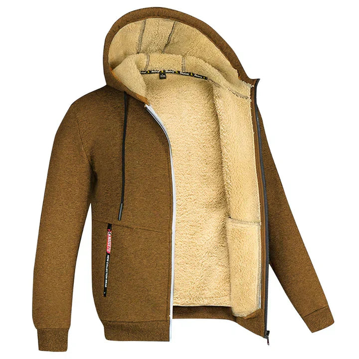 Tommy | Zip-up fleece hoodie