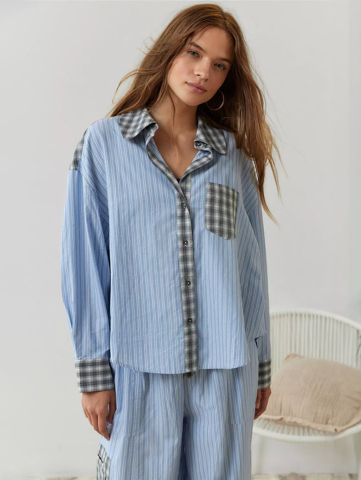 Marie's gezellige, casual pyjamaset voor rustige nachten