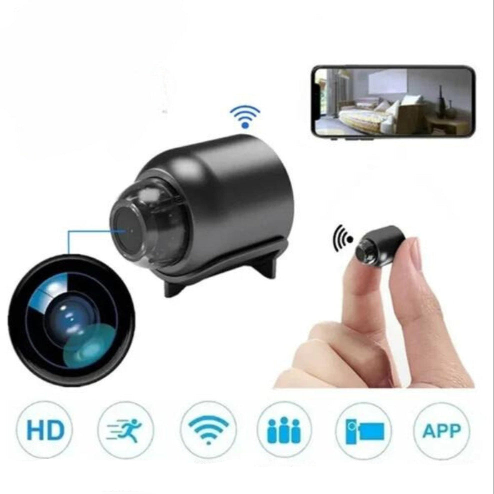 UltraClip HD Mini Beveiligingscamera – Discreet Ontwerp met Hoge-Resolutie Opnames