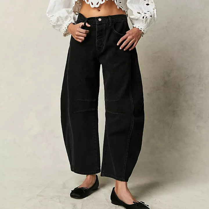 GLORIA | JEANS MET WIJDE PIJPEN