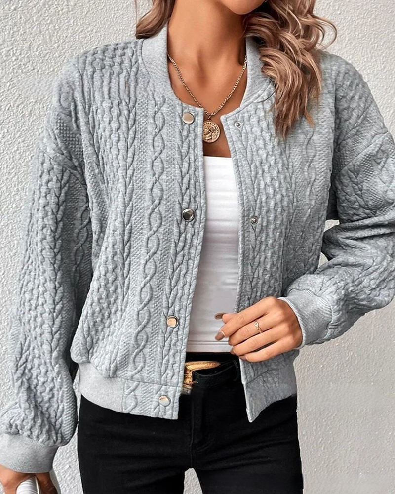 Belle  -  Elegante vest van structuurstof