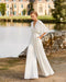 Suzette Elegante Wijd uitgesneden jumpsuit | Verfijning & Absoluut comfort