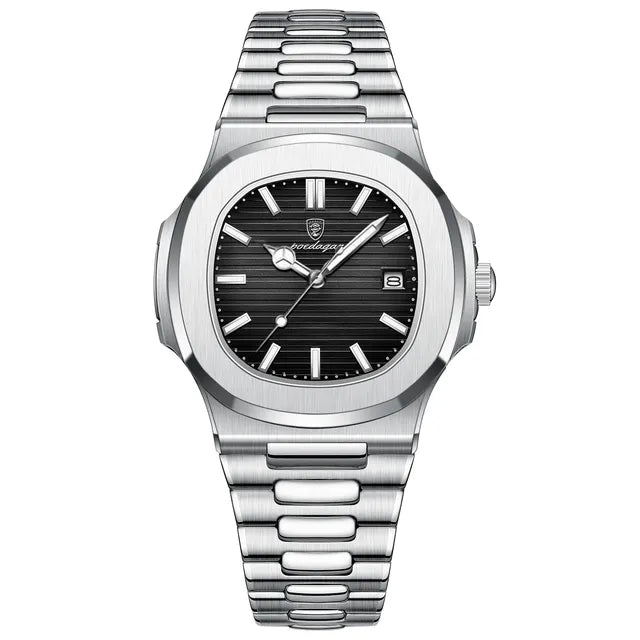 Warren | Klassiek roestvrij stalen horloge