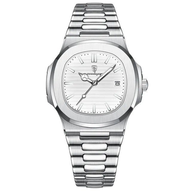 Warren | Klassiek roestvrij stalen horloge