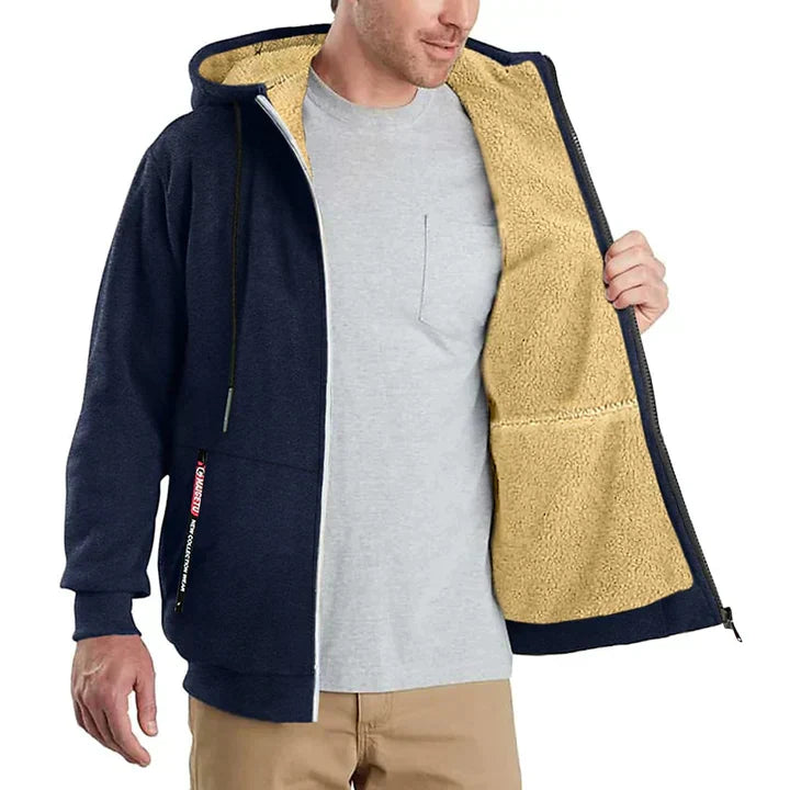 Tommy | Zip-up fleece hoodie