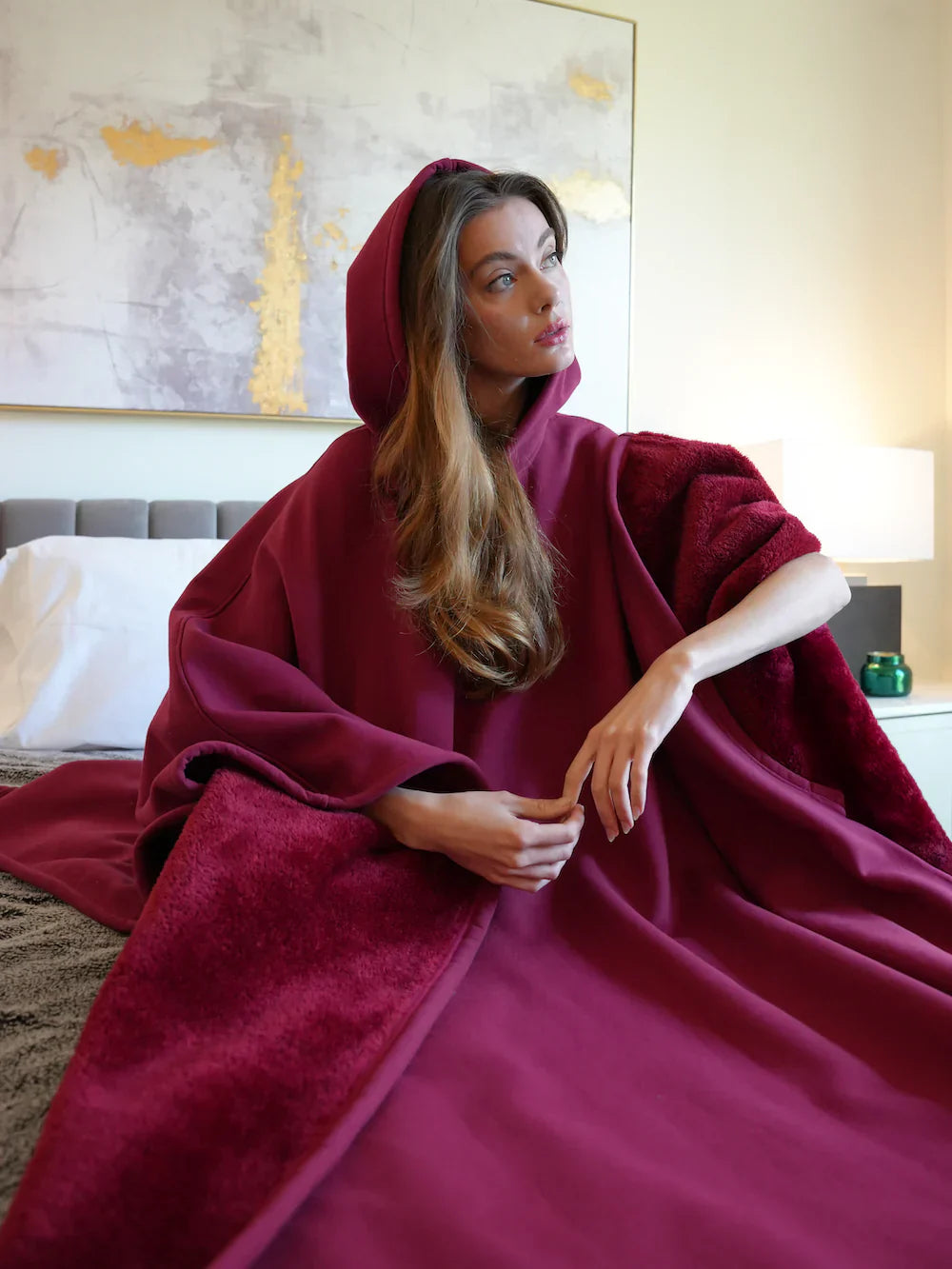 Eden Hoodie Blanket | Oversized Hoodie met Zijdezachte Stof en Lichte Voering voor Ultiem Comfort