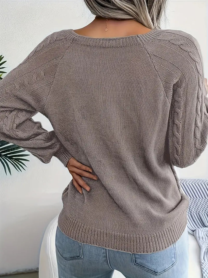 Aldara | Elegante Trui voor Dames, Veelzijdig en Comfortabel, Verfijnd Ontwerp voor Elegantie Elke Dag