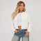 Witte Casual Bomberjack voor Dames