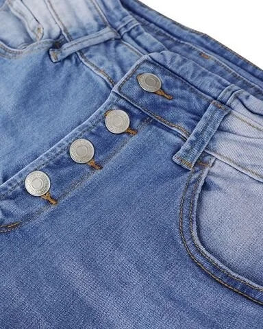 Aveline Vintage jeans met hoge taille | Sculpting comfort & tijdloze stijl