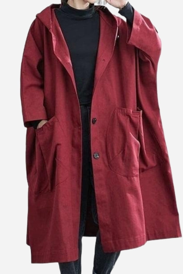 Waterdichte Oversized Jas | Stijlvolle Bescherming tegen Regen en Wind | Comfortabel & Veelzijdig