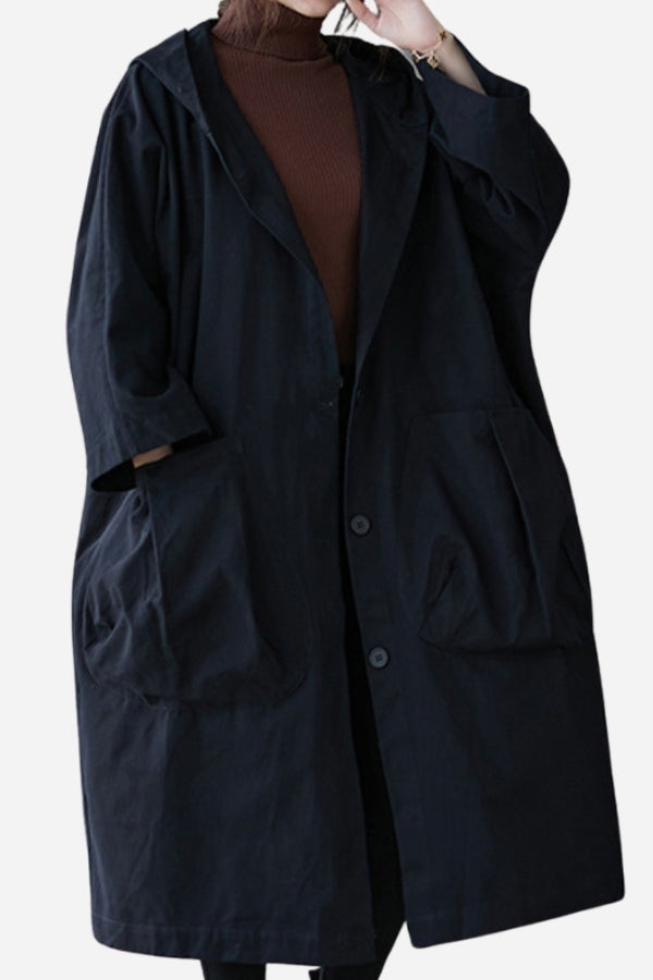 Waterdichte Oversized Jas | Stijlvolle Bescherming tegen Regen en Wind | Comfortabel & Veelzijdig