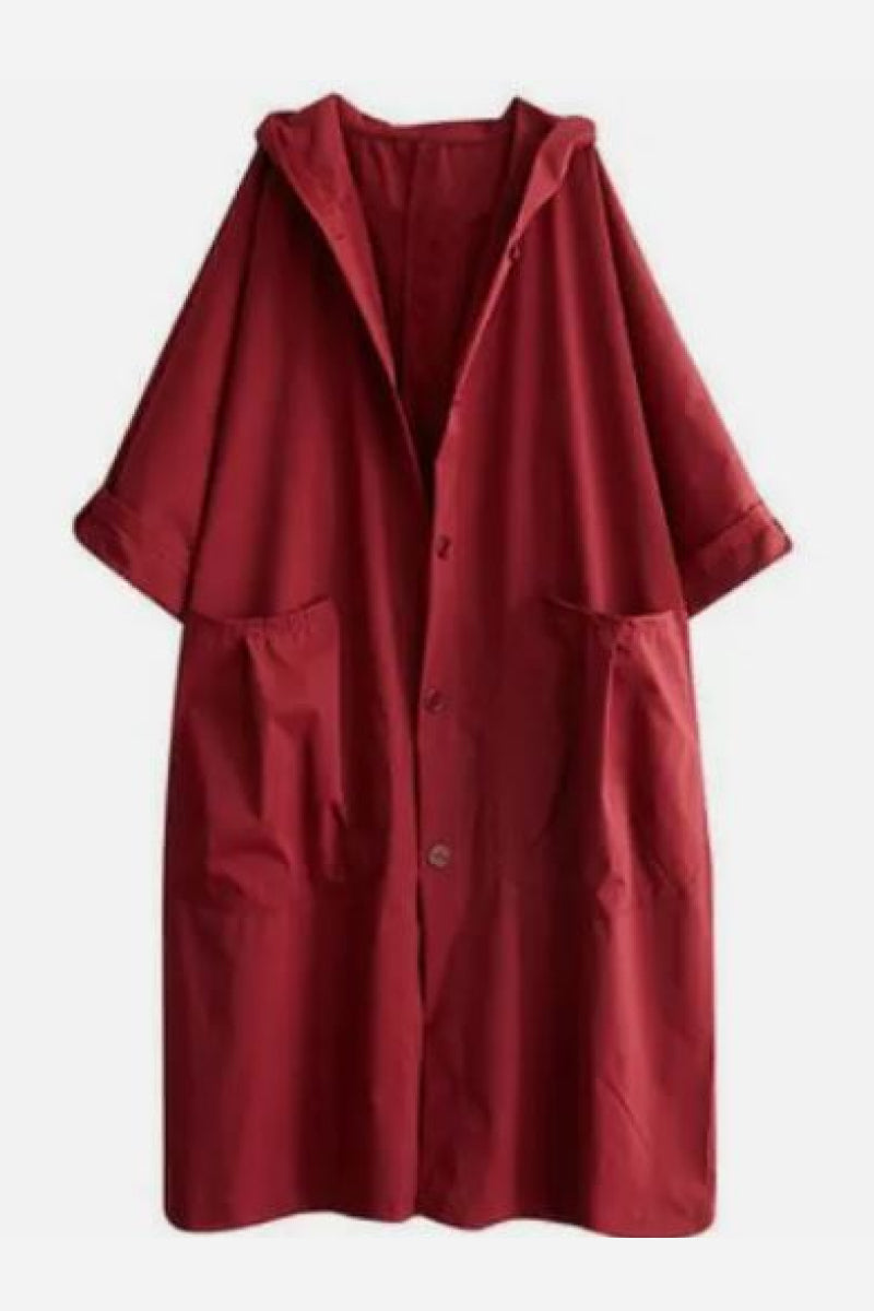 Waterdichte Oversized Jas | Stijlvolle Bescherming tegen Regen en Wind | Comfortabel & Veelzijdig