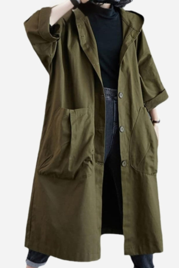Waterdichte Oversized Jas | Stijlvolle Bescherming tegen Regen en Wind | Comfortabel & Veelzijdig
