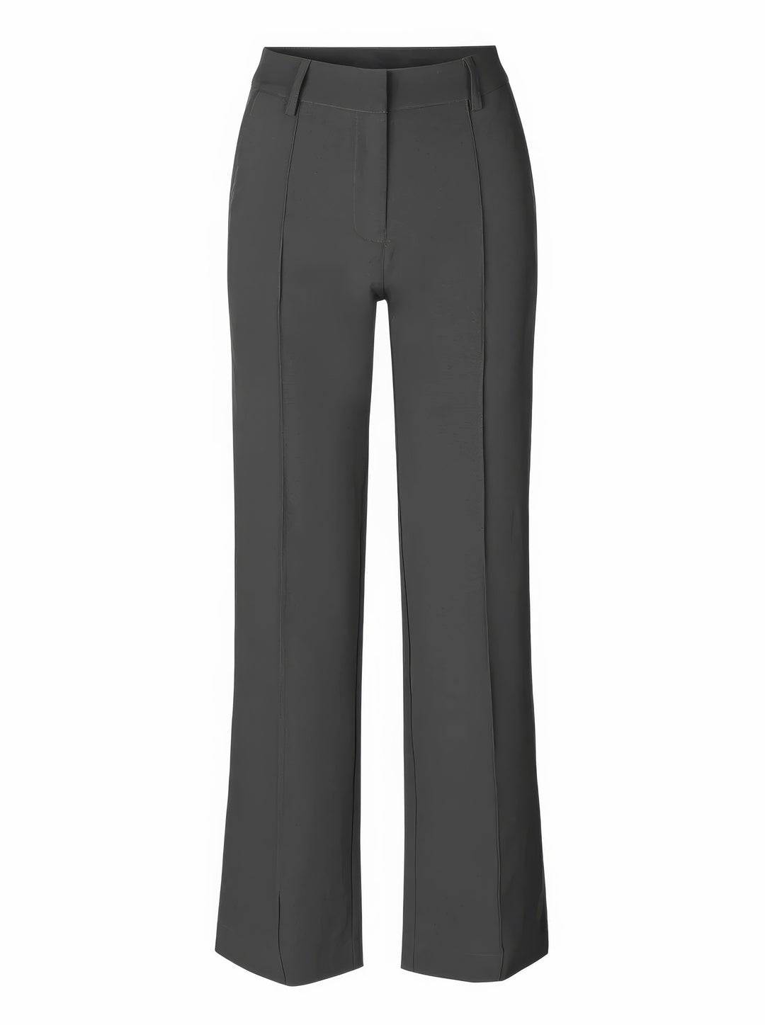 Lena Casual Wide Leg Trousers – Hoog-Taille Broek met Wijde Pijpen voor Veelzijdige Stijl