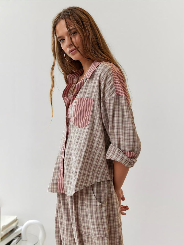 Marie's gezellige, casual pyjamaset voor rustige nachten