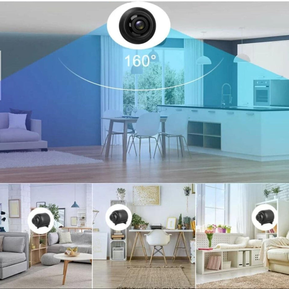 UltraClip HD Mini Beveiligingscamera – Discreet Ontwerp met Hoge-Resolutie Opnames