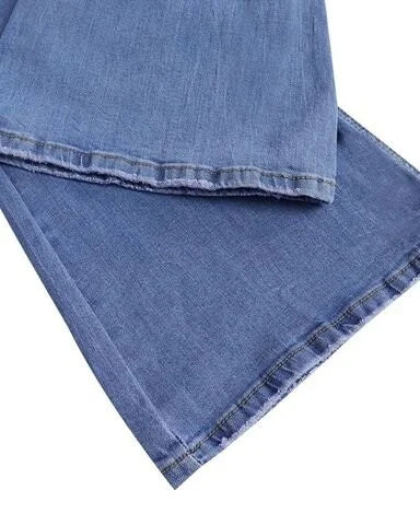 Aveline Vintage jeans met hoge taille | Sculpting comfort & tijdloze stijl