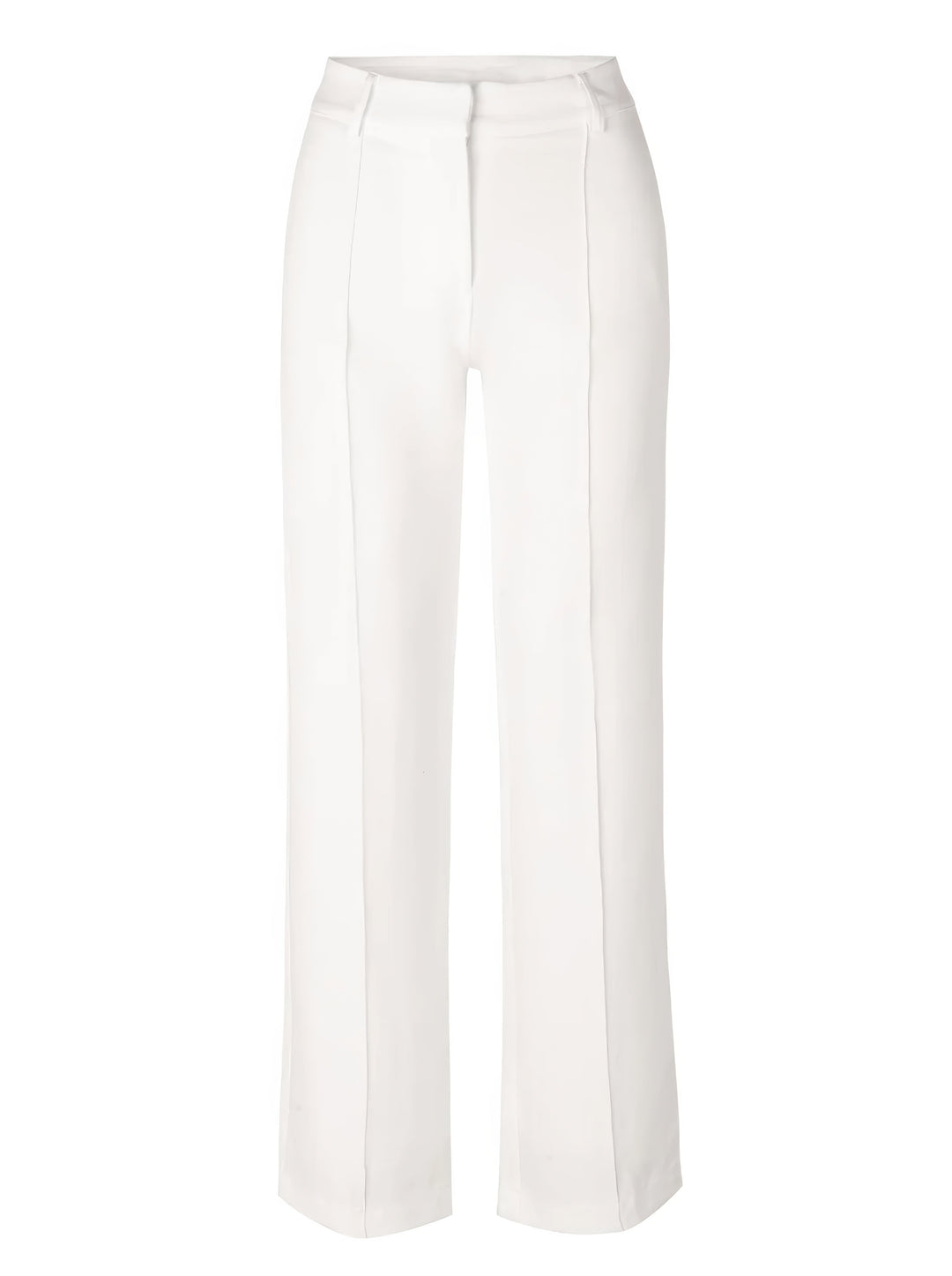 Lena Casual Wide Leg Trousers – Hoog-Taille Broek met Wijde Pijpen voor Veelzijdige Stijl