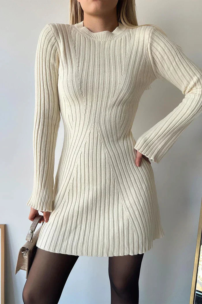 Maelis trui voor dames | elegantie & ribtricot