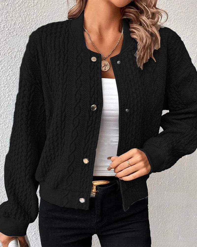 Belle  -  Elegante vest van structuurstof