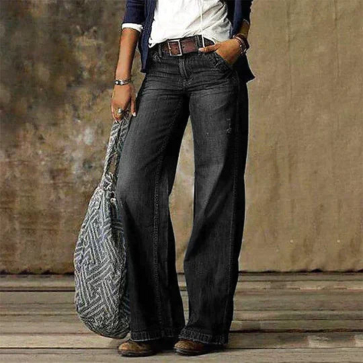 Juna Women's High Waisted Lounge Pants | Elegant en Comfortabel, Ideaal voor Lente/Zomer