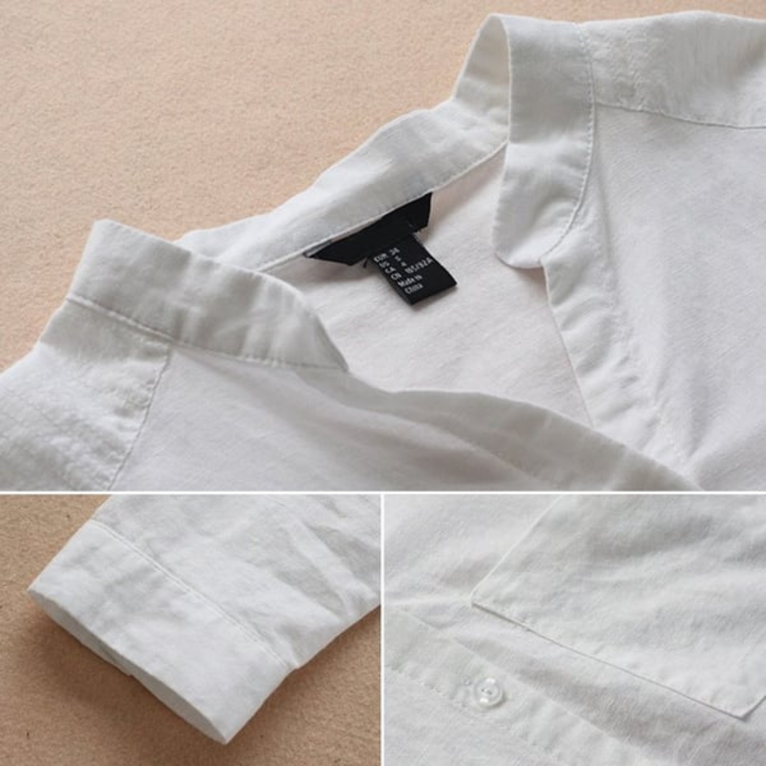 Lia Comfortabel en Elegant Shirt voor Vrouwen | Zachtheid en Stijl voor Zonnige Dagen