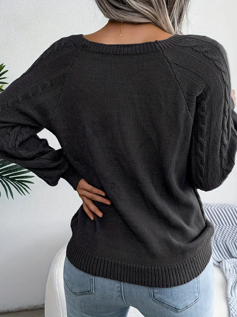 Aldara | Elegante Trui voor Dames, Veelzijdig en Comfortabel, Verfijnd Ontwerp voor Elegantie Elke Dag