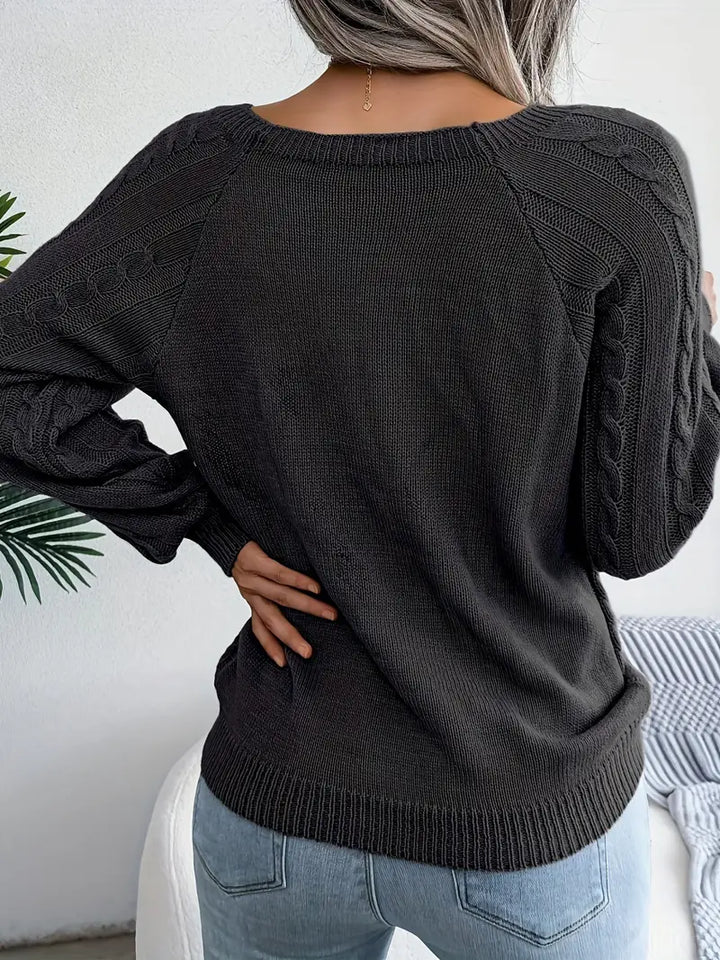 Aldara | Elegante Trui voor Dames, Veelzijdig en Comfortabel, Verfijnd Ontwerp voor Elegantie Elke Dag