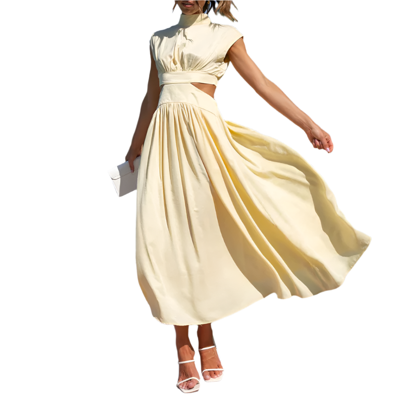 Lili - Elegante cocktailjurk met detail op de rug
