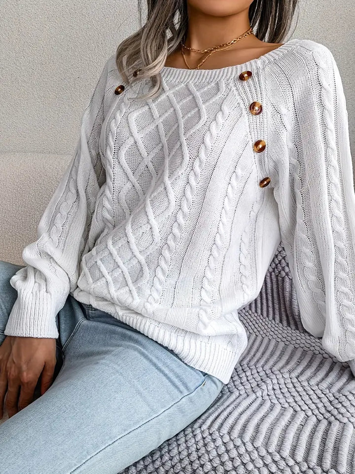 Aldara | Elegante Trui voor Dames, Veelzijdig en Comfortabel, Verfijnd Ontwerp voor Elegantie Elke Dag