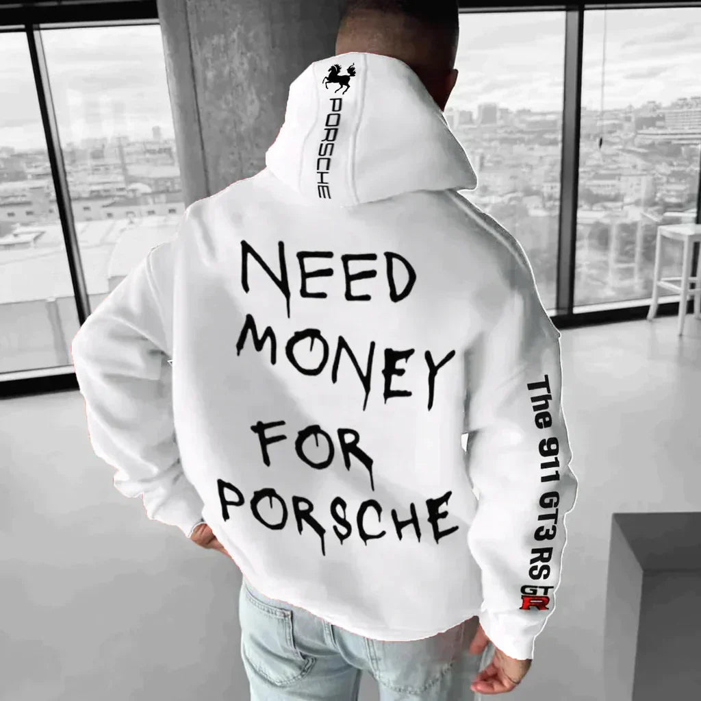 Jace Oversized Racing Sweatshirt | Voor autofans met unieke details