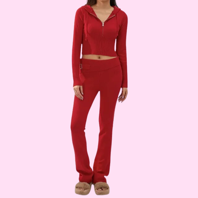 Thibaulten | Elegante gebreide set voor dames, comfort en stijl