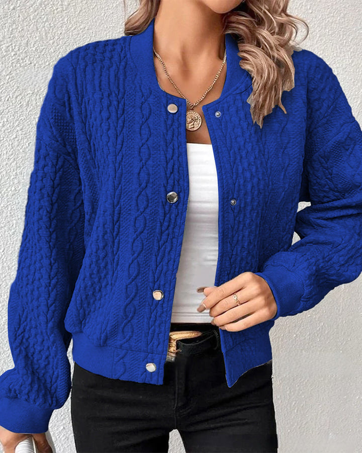 Belle  -  Elegante vest van structuurstof
