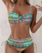 Etnische Bikini Dames | High-Waist & Corrigerend | Kleurrijk Design voor Strand & Zwembad