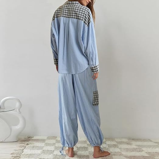 Marie's gezellige, casual pyjamaset voor rustige nachten